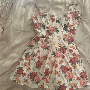 HOUSE OF CB floral mini dress